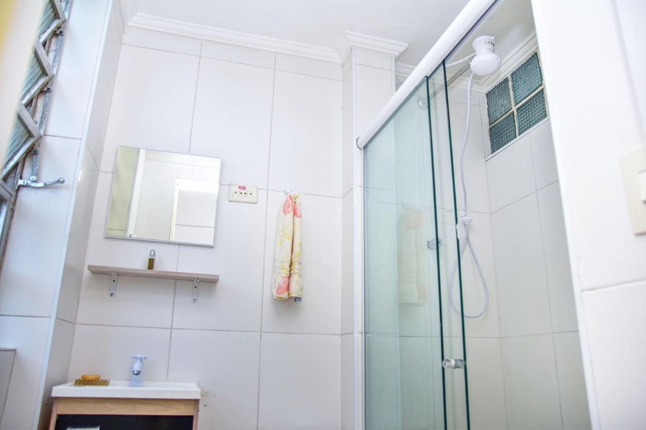 Charmoso Apto A Beira-Mar Com Wi-Fi Em Santos Sp Appartement Buitenkant foto