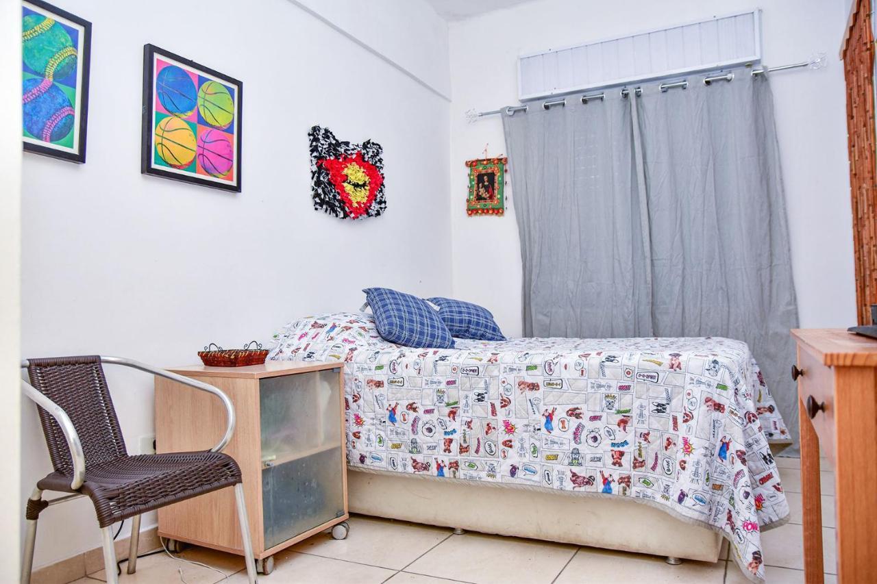 Charmoso Apto A Beira-Mar Com Wi-Fi Em Santos Sp Appartement Buitenkant foto