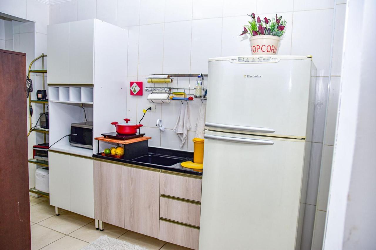 Charmoso Apto A Beira-Mar Com Wi-Fi Em Santos Sp Appartement Buitenkant foto