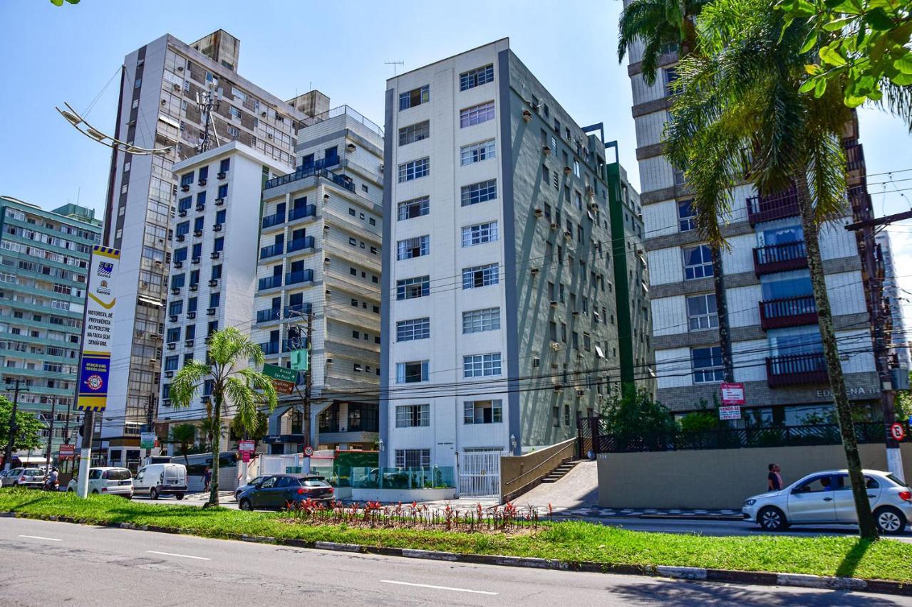 Charmoso Apto A Beira-Mar Com Wi-Fi Em Santos Sp Appartement Buitenkant foto